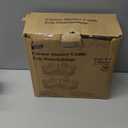 TAILI Corner-adaptive Suction Cup Shower Caddy 2 Pack, Stainless Steel Rustproof Corner Shower Shelves, Drill-Free Wall Mounted Baskets, Large Capacity Removable Suction Cup Bathroom Organizer, White