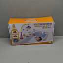 Baby Musical Crib Mobile with Hanging Rotating Toys, Remote Control, Lights Projector Function Music Box, Cartoon Rattles for Babies Boy Girl 0-24 Months, Newborn Sleep with 108 Melodies (Plane)