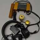 Underground Water Leak Detector, Water Pipe Leak Detector, Two Size Sensors Precise Positioning, High-Sensitivity Digital Display Leakage Sensor, Carrying Case