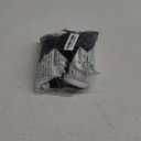 Molilove Women's Sexy Deep V Hollow Out Shirt Collar Long Sleeve Backless Strap Tight Jumpsuit Shorts Clubwear (Medium, Black White)