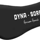 Harrison Howard Dyna-Sorb Full Shock Absorbing Memory Half Saddle Pad for Horse (Mars Black 1 (with White Print))