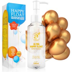 Ultra Hi-Float Balloon Care Solution - Multicolor Treatment for Long-Lasting Helium Balloons, Perfect for Parties