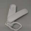 Sangyn Landline Phone for Home Mini Corded Telephone with Lighted Keypad Wall Mounted Desk Phone No AC Power Required for Kitchen House Office