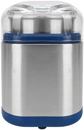 Electric Pill Crusher Coffee Grinder Fine Powder Suitable for Large Pills and Vitamin Tablets, Stainless Steel Grinder Extremely Fine Powder for Elderly, Multifunctional Crushers for Feeding Pets