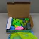 Beach Toys, 36Pcs Dinosaur Sand Toys for Kids Toddlers, Sandbox Toys with 2 Truck, Collapsible Beach Bucket, Mesh Bag, Sand Molds, Sand Castle Building Kit, Travel Beach Toy for Kids Toddlers Ages3-12