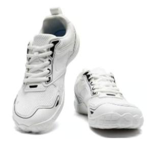 Mens white sneakers, size 44