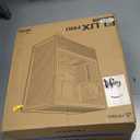 Antec Flux Pro, 6 x PWM Fans Included, High-Airflow Front Panel with Walnut Wood, iShift PSU 90 Mount, USB3.0 x 2, Type-C, 420mm Radiator Support, Temp. Display, Full-Tower E-ATX PC Case