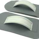 Heavy-duty PVC or HYPALON Strap Grab Handle for Inflatable Raft Boat, Dinghy, Kayak, Canoe, SUP Paddle Board (Hypalon Dark Grey)