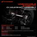 A-Premium CV Axle Shaft Assembly Compatible with Ram 1500 2012-2020 & 1500 Classic 2019-2020, 4WD Models with Standard Suspension Only, Front Left or Right, Replace# 68028398AA, RL028398AA