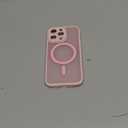 TOCOL Magnetic for iPhone 13 Pro Case Upgraded Full Camera Protection Compatible with Magsafe 13FT Military Grade Protection Bumper for Light Pink