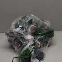 2 Pack Pre-lit Christmas Tree with Remote, Battery Operated with Timer, Smart Multi-Color & Warm White Lights, Music Sync, Artificial Christmas Tree for Outdoor Porch, Urn Filler, Xmas Decor