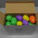 50 Easter Eggs Prefilled Mochi Squishy, Stress Relief Squishies Toys for Easter Theme Party Favor, Easter Eggs Hunt, Easter Basket Egg Fillers, Classroom Prize Supplies, Goodie Bag Stuffers