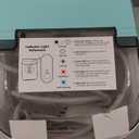 Nugget Ice Maker Countertop, Silonn Chewable Pellet Ice Machine with Self Cleaning Function, Pebble Portable Ice Maker with Ice Scoop for Home Kitchen Office, Green