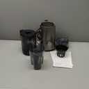 Juicer Machines, 5.8" Wide Feed Chute Cold Press Juicer for Whole Vegetables & Fruits, High Juice Yield, BPA Free (Slivery) (Silver)