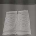 Basketball knee pads, compression leg covers for teenagers and adults, wrestling knee pads, football volleyball, pickleball, weightlifting knee pads (1 pair) (Short white, Medium)