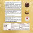 Ferrero Collection Christmas Holiday Tree Assorted Chocolate Gift Box, Hazelnut Milk & Dark Chocolate, Coconut, 12 Count, 4.7 oz
