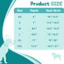 Dog Cone Collar After Surgery to Stop Licking, with Soft Waterproof Liner, Transparent PVC, for Large Medium Dogs, Elizabeth Neck Recovery Collar ALtermative(XS,Grey) (XXL)