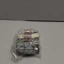 4 Inch Big Hair Claw Clips 6 Pcs Large Claw for Thick Hair Square Hair Clips for Women Rectangle Hair Clips Nonslip Acrylic Banana Jaw Clips Hair Accessories for Girls (Brown)