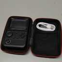 R36T Retro Gaming Console, 3.5''IPS Screen CRT-Inspired, Handheld Game Console 64GB with 18000+ Classic Games Supports WiFi Networked Fighting and OTG, 3500mAh Battery, with Portable Case(Black 64GB)