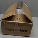 7 code Thicken & Sturdy Clear Shoe Storage Organizer with Magnetic Door, Stackable Boxes for Closet, Foldable Shoe Rack for Sneaker Boot Container, Plastic Shoe Cabinet Shoe Box 6 Pack, Black