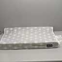 Jool Baby Soft Changing Pad + Washable Cover, Non-Slip - Fits Standard Changing Tables & Dressers (Gray)