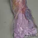 Toddler Girls Tutu Dresses Long Sleeve Ruffle Fall Winter Holiday Star Sequin Tulle Dress 5T