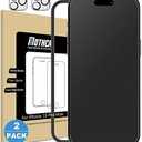 Amazon.com: Mothca 2 Pack Matte Glass Screen Protector for iPhone 15 Pro Max[6.7 inch] + 2 Pack Camera Lens Protector, Anti-Glare & Anti-Fingerprint Case Friendly Tempered Glass Film, Bubble Free, Smooth as Silk : Cell Phones & Accessories