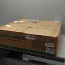 CROSSIO 12-Light Modern Crystal Chandelier for Dining Room, Black Round Flush Mount Ceiling Light, Luxury 2-Tiers K9 Crystal Raindrop Chandelier for Living Room Entryway Foyer Bathroom D23.6''