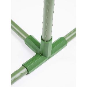 MOTUZP 12PCS Garden Trellis Plant Connector Clips Greenhouse Frame Building Connectors for Tomato Cage Climbing Rattan Vine Plant Stakes(#8)