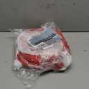 Cat Tunnel Bed Under Christmas Tree, Cat Tunnel Christmas Tree Skirt for Indoor Cats, Donut Tunnel Toys for Multiple & Large Carts, for Kitten, Rabbit, Puppy, Red Snowflake (XL)