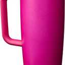Owala FreeSip Tumbler Insulated Stainless Steel Water Bottle with Built-in Straw and Side Handle, For Travel, Work, School, and Sports, 40oz, BPA Free, Leak Proof, Read My Lips