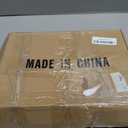 6 Pack L12 x H 8" Black Heavy Duty Shelf Brackets with Screws, Metal Shelf Brackets, Shelf Support Angle Brackets for Shelves, L Brackets, Heavy Duty Floating Shelf