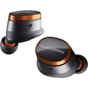 Bowers & Wilkins Pi8 McLaren Edition Wireless Earbuds, in-Ear Bluetooth Earphones with Qualcomm Chipset & aptX Lossless, Active Noise Cancelling Earbuds, 3 Built-in Mics, 15-Min Quick Charging