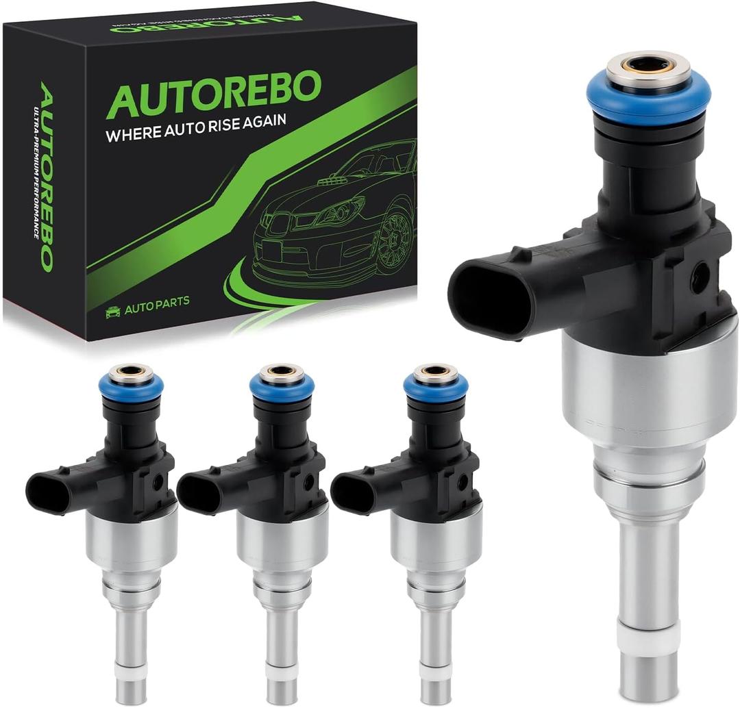 Fuel Injectors Set of 4 Compatible with Hyundai Santa Fe Sport 2013-2016 Sonata 2011-2014 Kia Optima Sportage 2011-2015 2.0L L4 Turbocharged # Replace FJ1181 35310-2G720 845-12106 353102G720