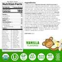 Orgain Organic Kids Nutritional Protein Shake, Vanilla, Healthy Kids Snacks, 8g Dairy Protein, 3g Fiber, 22 Vitamins & Minerals, No Soy ingredients, Gluten Free, Non-GMO, 8.25 Fl Oz (Pack of 12)