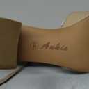 Ankis Closed Toe Heels for Women -Black Nude Gold Silver Pointed Toe Heels Low Block Chunky Women Pumps with Ankle Strap -2.25 Inch (9)