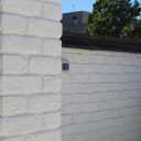20 pcs White Faux Brick Veneers, 8''*2.4'' Thin Brick, Wall Tiles, 3D Wall Bricks for Indoor and Outdoor Wall Decoration, TV Background, (About Cover 3.5 sq.ft) (White-20pcs)