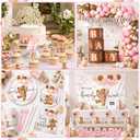 Pink Bear Baby Shower Decorations for Girl Bear Bear Theme Party Supplies