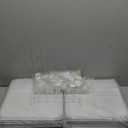 AWTATOS Cube Storage Organizer Storage 12 Cube Bookshelf DIY Plastic Closet Clothes Storage Shelves with Wooden Mallet, Stackable Storage Solution for Home, Bedroom, White