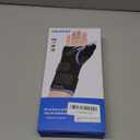 Velpeau Carpal Tunnel Wrist Brace with Thumb Stabilizer Night Support, Completely Stabilizes Wrist Thumb Joint, Pain Relief for Tendonitis, De Quervain's Tenosynovitis, Arthritis (Reg, Left Hand, M)