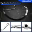 Power Steering High Pressure Line Hose Compatible with 2009-2014 Nissan Maxima V6 3.5L, 2008-2012 Nissan Altima V6 3.5L, Replace# 497209N00A, 3403716, 497209N00B, 49720ZN50A, 49720ZN50B