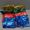 SEETOHOME 8 PCS Outdoor Christmas Decorations, 12 Inch Large Inflatable Christmas Ornaments Balls Outdoor for Front Door, Yard, Lawn, Porch, Garden or Window Decoration