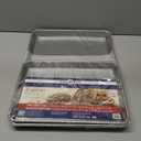 USA Pan Nonstick Half Sheet Pan and Quarter Sheet Pan, Set of 2, Aluminized Steel