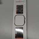 Bandletic Magnetic Silicone Watchband Compatible with Apple Watch Band 44mm 45mm 46mm 49mm 42mm 41mm 40mm 38mm Men Women, Strong Magnet Sport Strap for iWatch Series 11 10 9 8 7 6 5 4 Ultra SE 3 2 1 (Black)