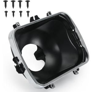 42437 Headlight Bucket Kit, 5X7 Headlamp Bracket Mounting Kit Compatible with Chevrolet Express GMC Savana 1500 2500 3500 Safari Yukon Topkick Chevy Exprress 4500 K10 K20 K30 (1 Pack)