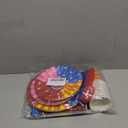 Dog Paw Birthday Party Supplies, 97 PCS Colorful Dog Bones Paw Party Decorations Favors, Includes Dog Bones Tablecloth, Disposable Paper Plates, Forks, Napkins and Paper Cups, Serves 16 Guests