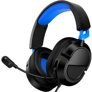 Gaming Headset for PS5、PS5Pro、PS4、Xbox Series X、Xbox Series S/One、PC 207g Headset with Clear Mic for Work 2026 Upgrde Wired Gaming Headphones with Mic、3.5mm Splitter、79in Cable.Gamer Gifts