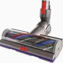 High Torque Brush Head Replacement for Dyson V7 V8 V10 V11 V15 Anti-Tangle Vacuum Head with Adjustable Suction Power Motorhead Attachment and Parts for Carpets & Hard Floors,Parts No. 970100-04 & 05