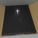 Framed Christian Wall Art Redemption Faith Poster Cross and Hands Black and White Canvas Print Religious Painting Jesus Picture Home Living Room Decor 12x16 Inch Ready to Hang