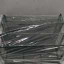 OPNICE Desk Organizer, 4-Tier Desktop File Organizer with Drawer and 2 Pen Holders, Office Desk Accessories, File Sorters, Workspace Organizers for Office Supplies(Dark Green)